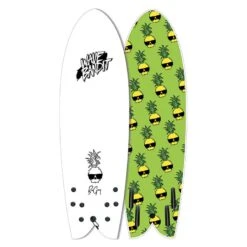 Board De Surf Wave Bandit By Catch Surf Ben Gravy - Retro Fish - 5'8" / 173 Cm