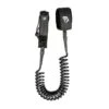 Leash SUP Creatures Of Leisure Relliance SUP Ankle Coil - Black / Black - 10'0" / 305 Cm