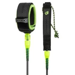 Leash Surf Creatures Of Leisure Relliance Lite - Black Lime - 6'0" / 183 Cm